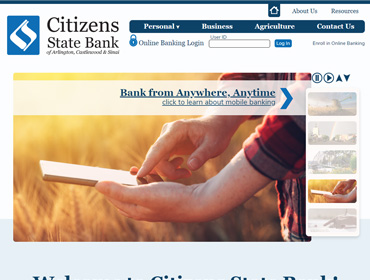 Citizens State Bank of Arlington, Castlewood & Sinai