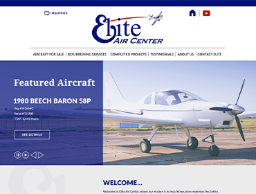Elite Air Center Website