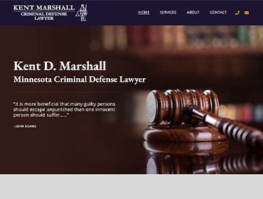 Marshall Law Office Website