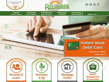 Reliabank Website
